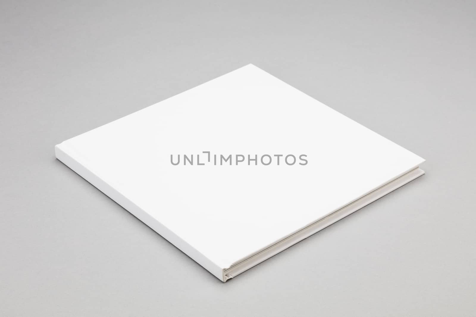 Blank book white cover 8,5 x 8,5 in by hanusst