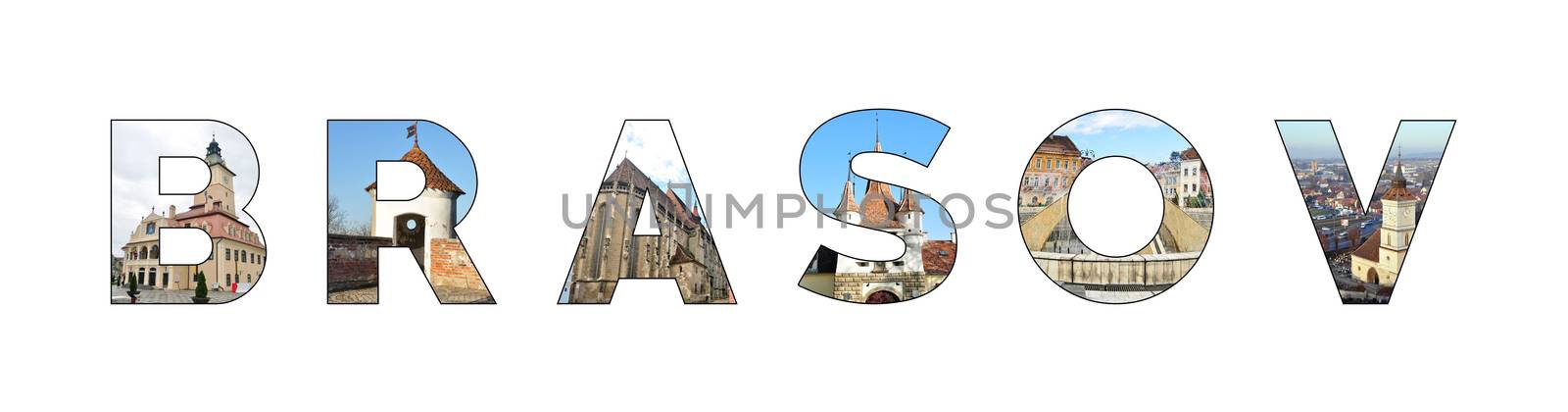 brasov city romania landmarks images inside text