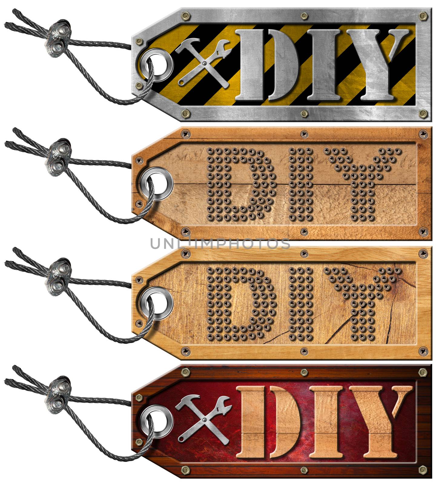 Set of Labels for Diy Store by catalby
