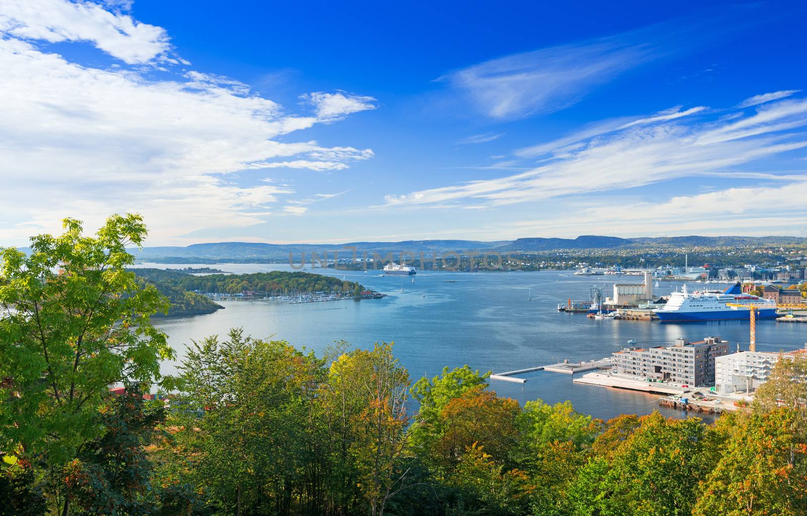 View of Oslo fjord, Norway