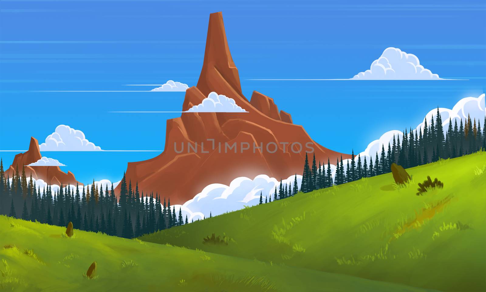 The Mountain - Scene Design
