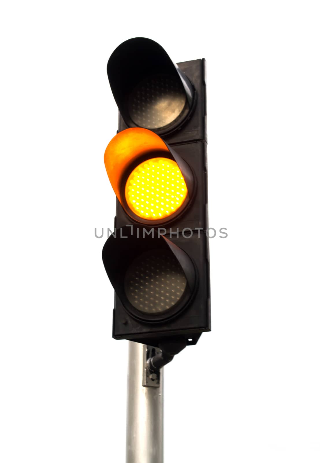 Traffic lights isolated on background
