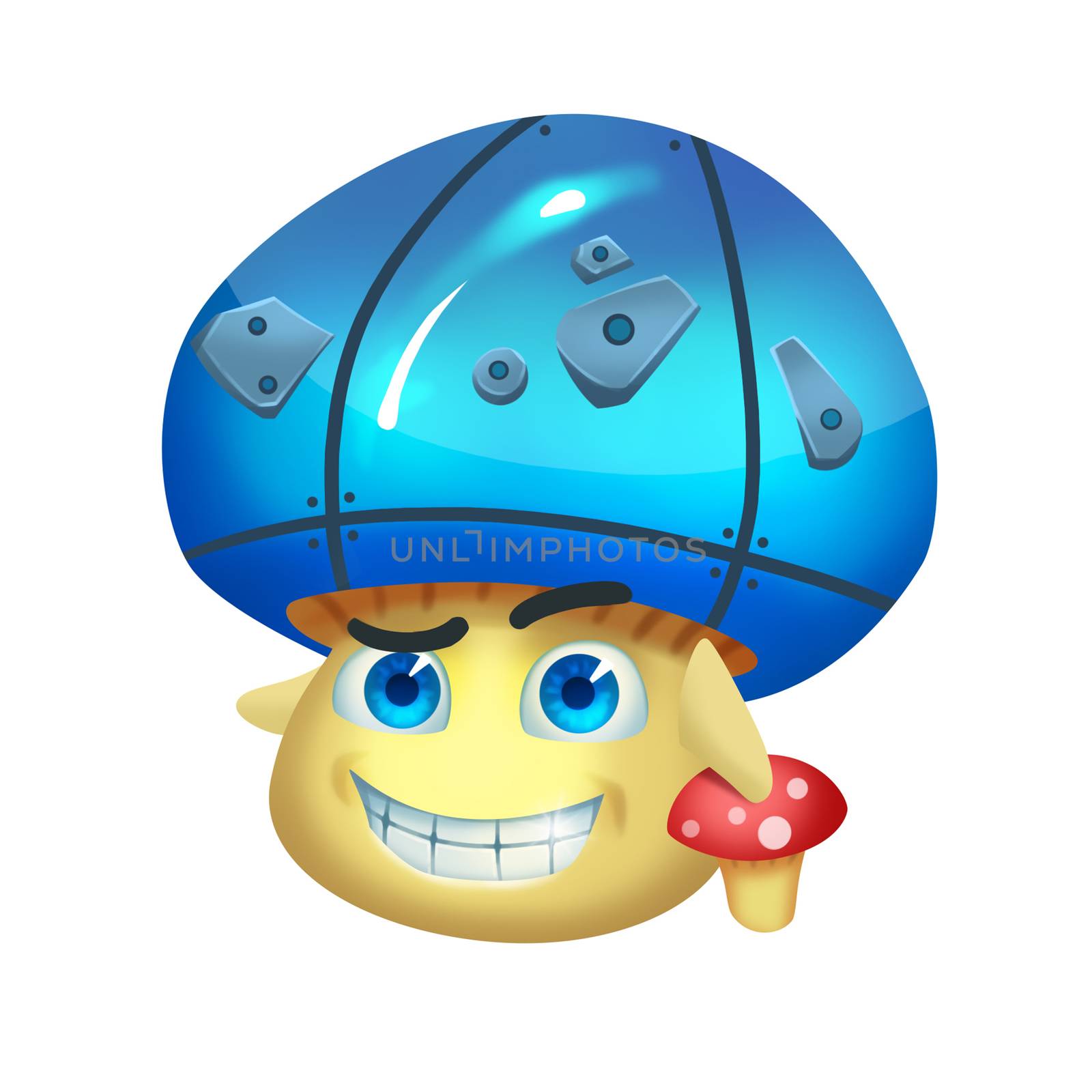 Illustration: Game World Topic - The Bad Mushroom - Character Creation - Fantastic Style by NextMars