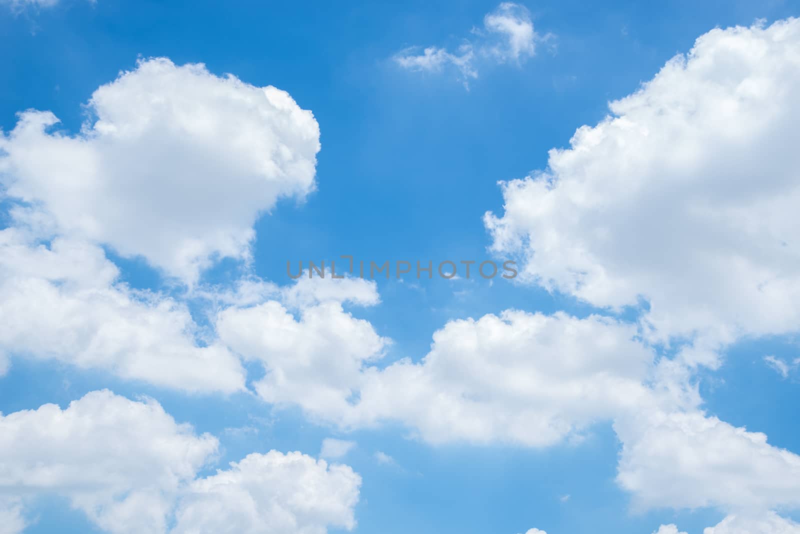 blue sky background with clouds