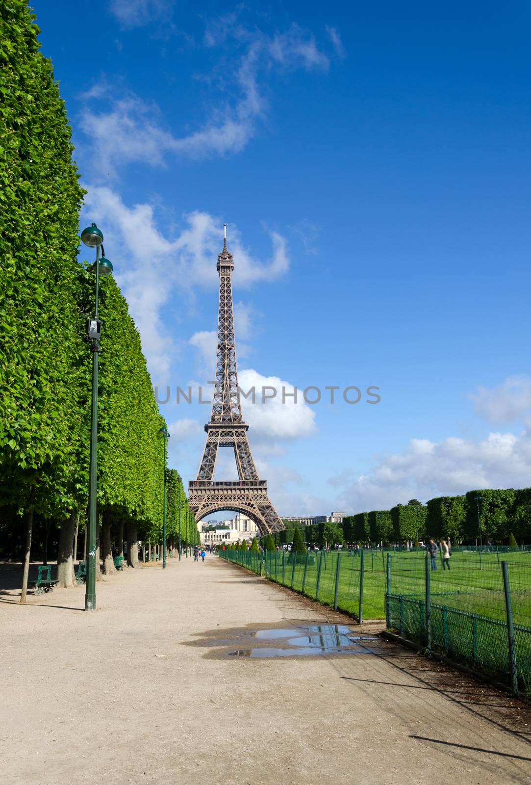 Eiffel Tower, Landmark in Paris by siraanamwong