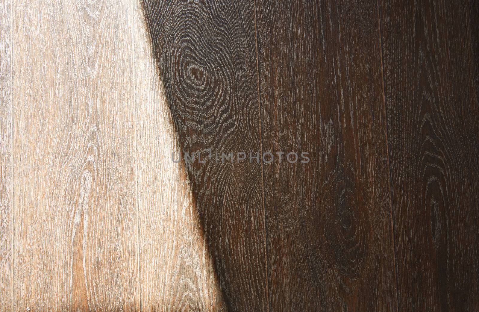 Wooden texture with sunlight and shade
