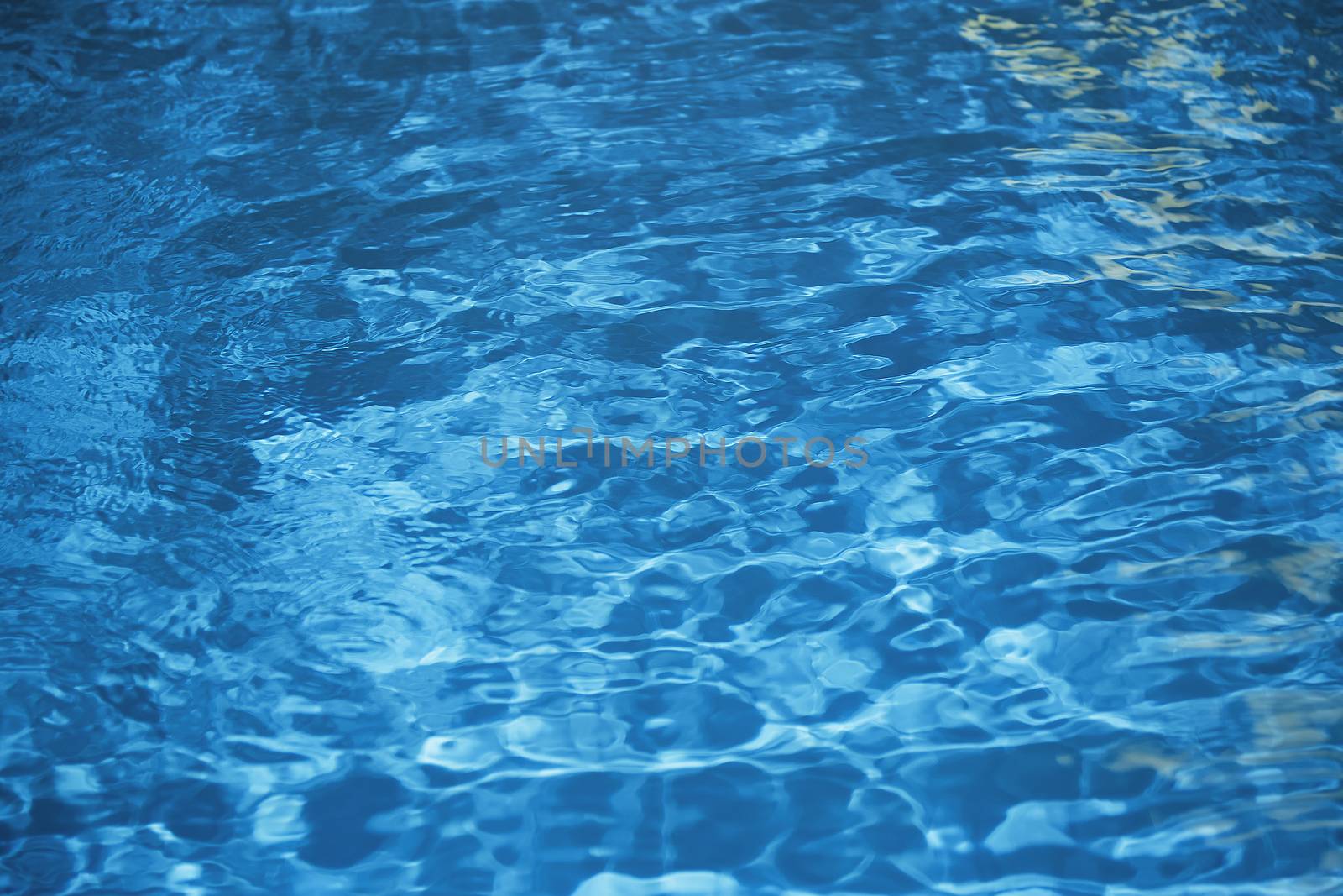 Texture of blue water. Horizontal photo