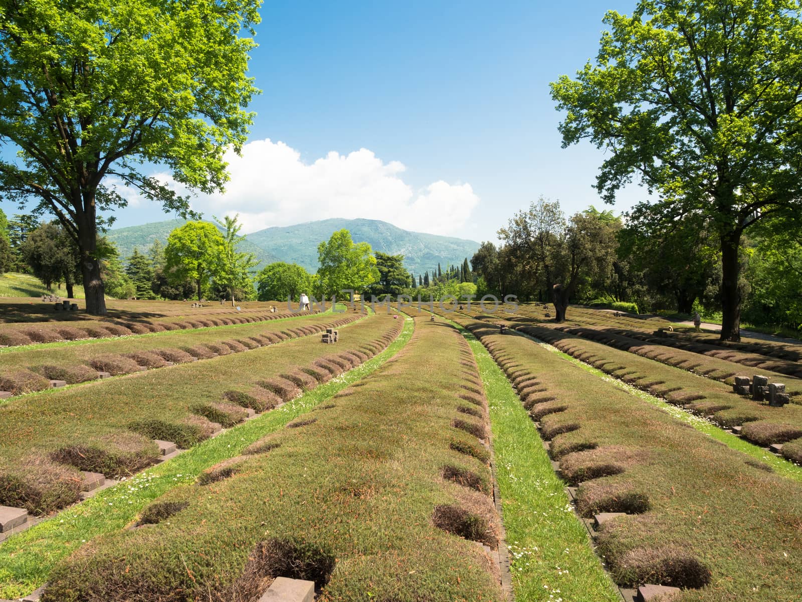 The German Military Cemetery of Costermano , Italy. by Isaac74