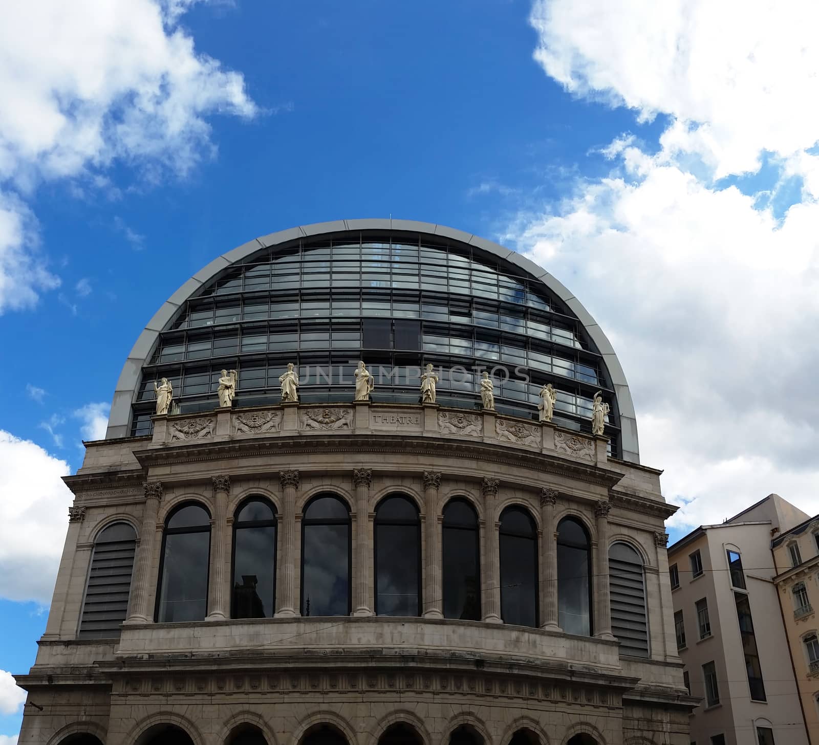 The Opera Nouvel (Nouvel Opera House) in Lyon, France