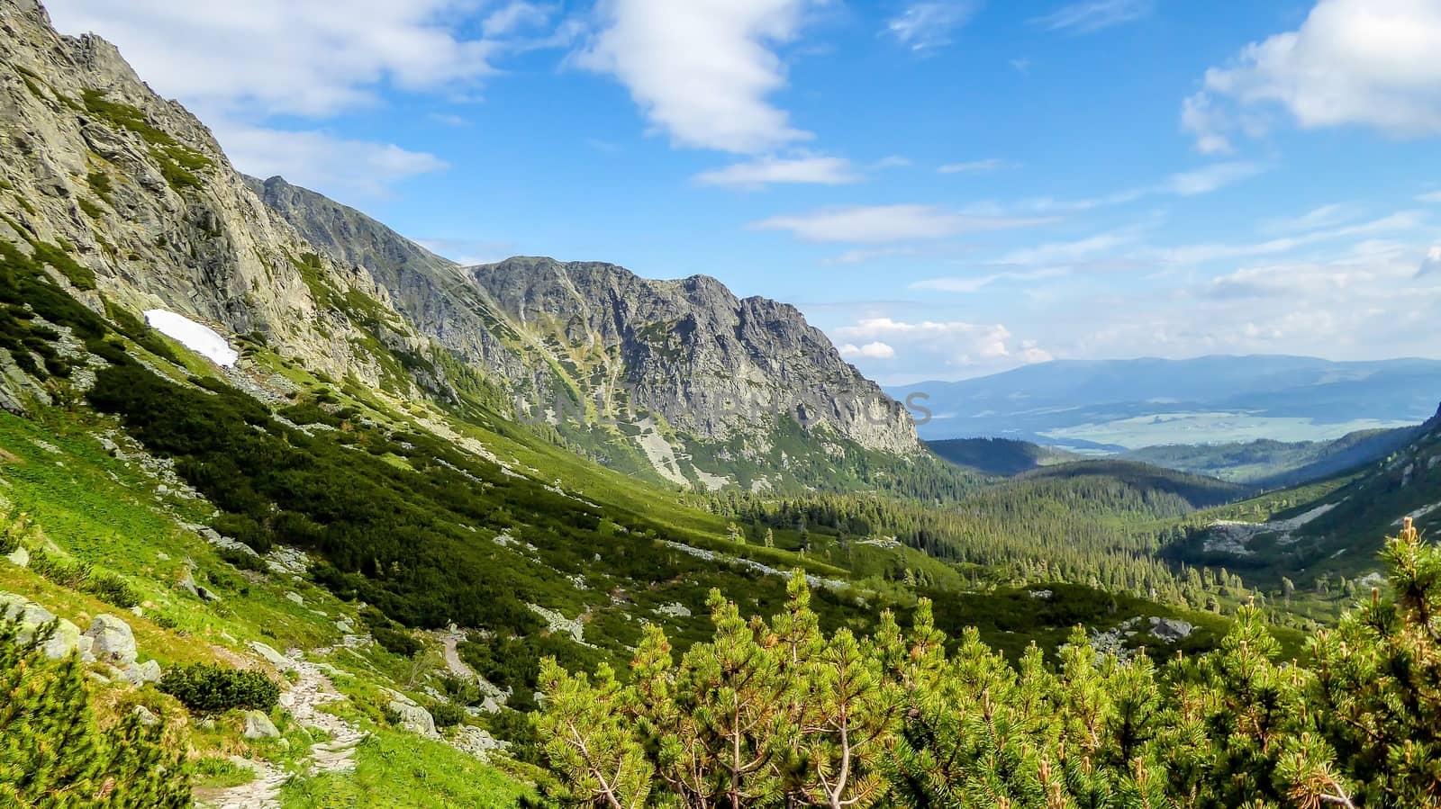 High Tatras - Ostrva - Mengusovska Valley, Slovakia - first summer day by Turiec