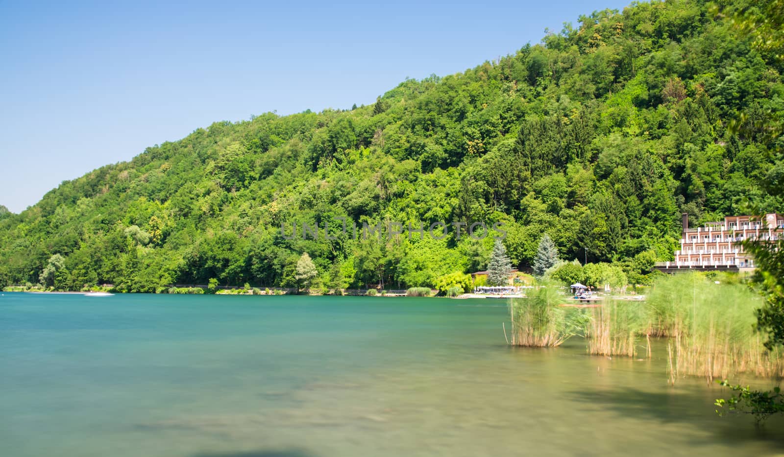 Levico Lake, a beautiful lake in Italy. by Isaac74