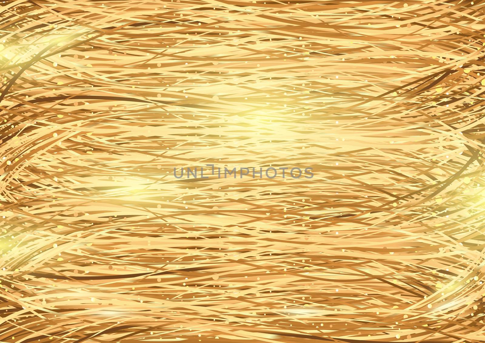 Golden Threads Background by illustratorCZ