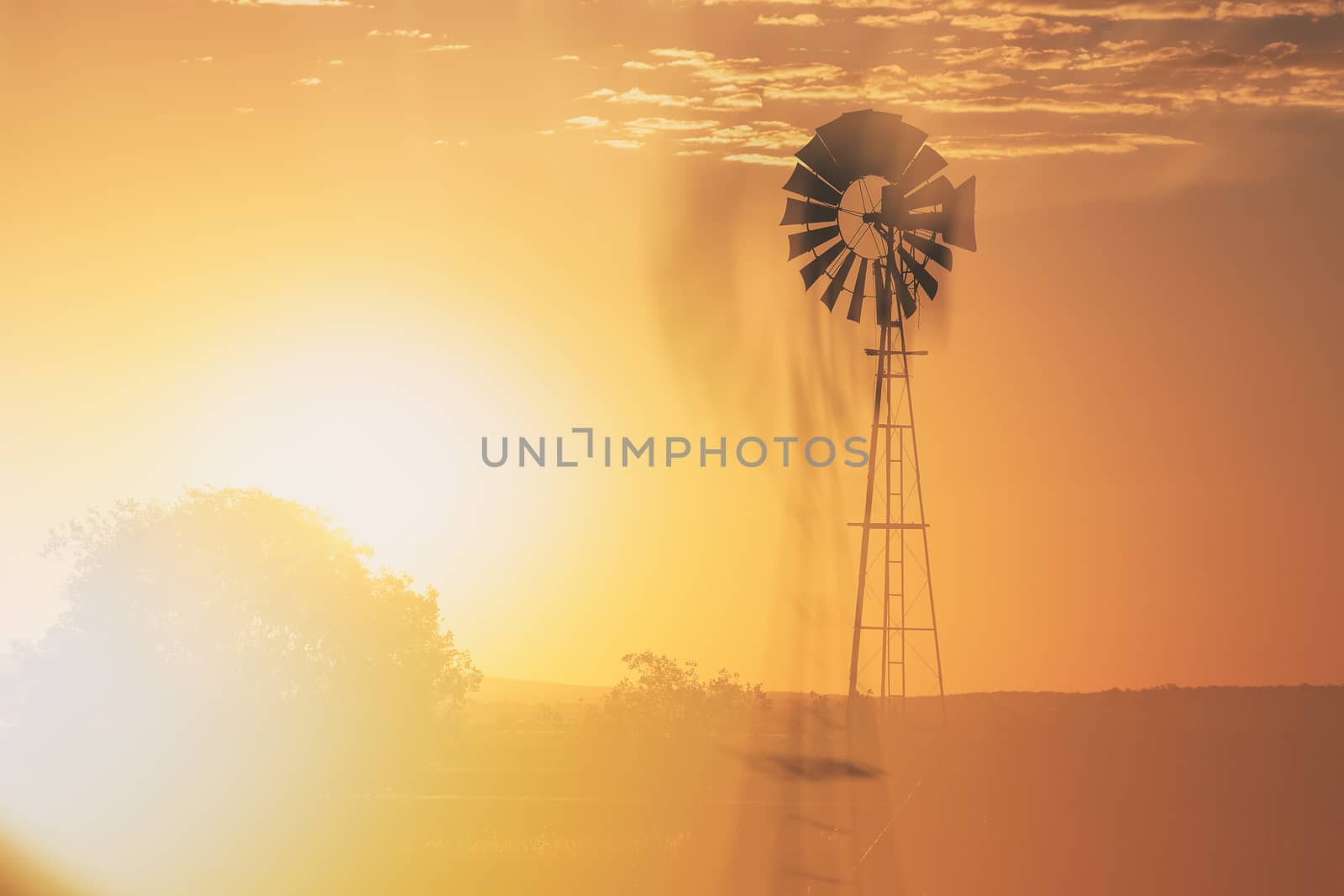 Outback Windmill by artistrobd