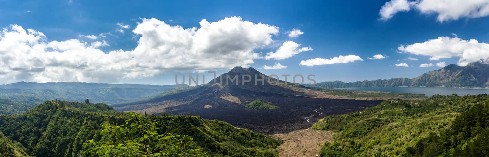 Batur volcano and Agung mountain, Bali by artush