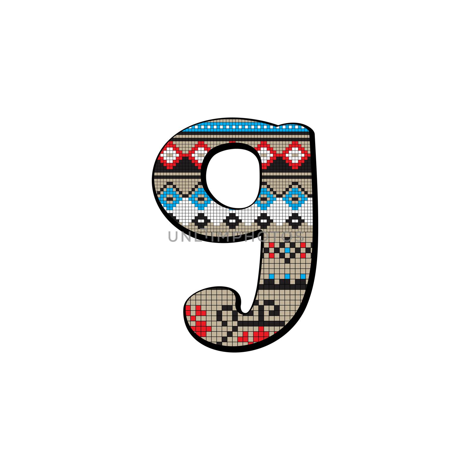 g letter small by catacos