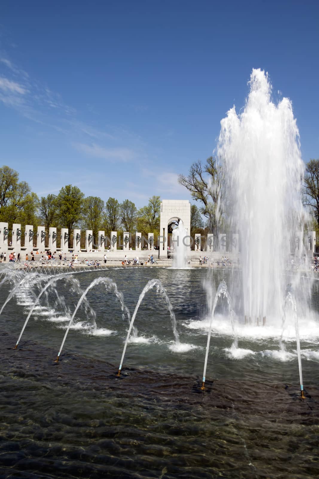 World War II Memorial by Moonb007