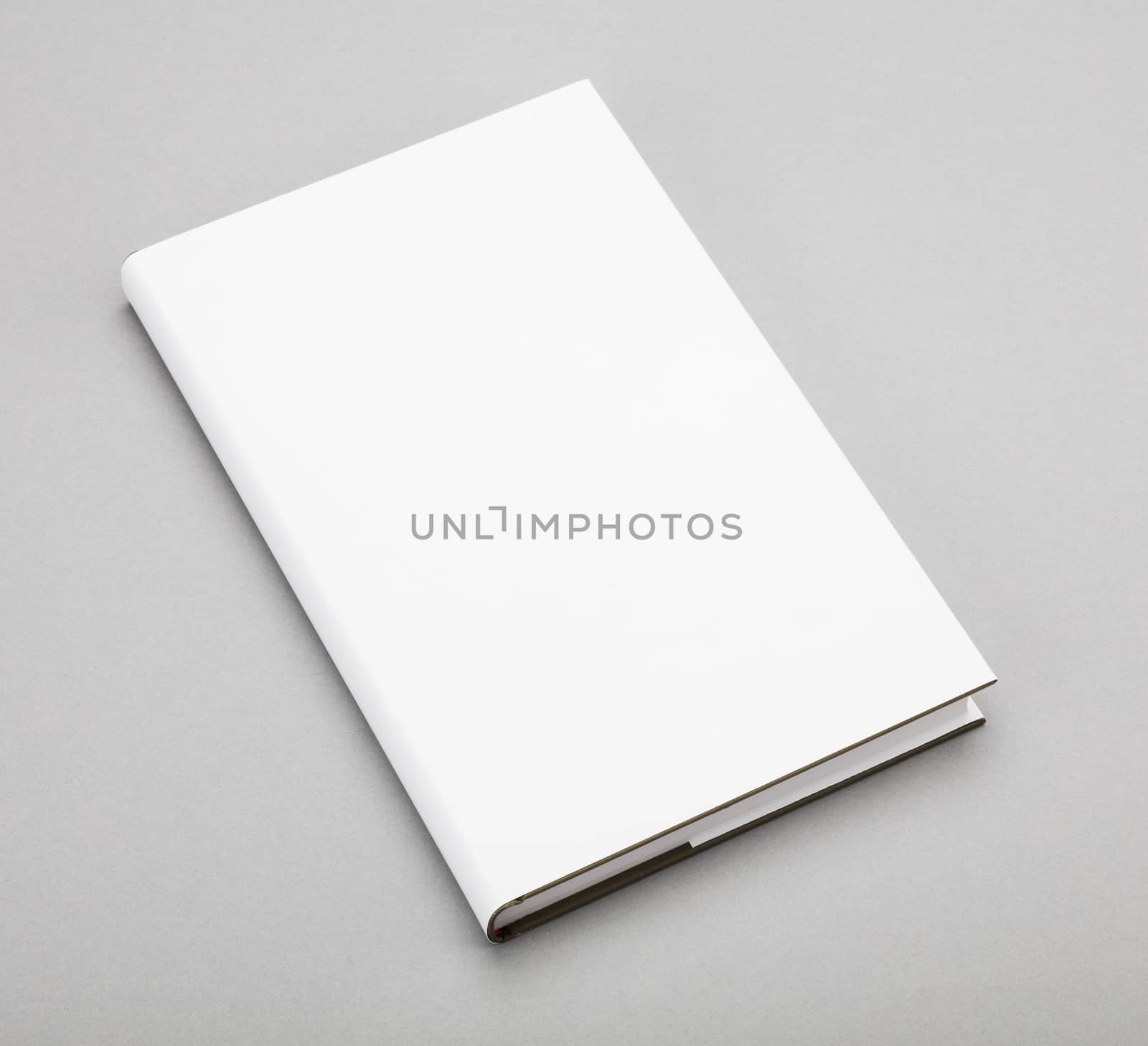 Blank book white cover 5,5 x 8,8 in by hanusst