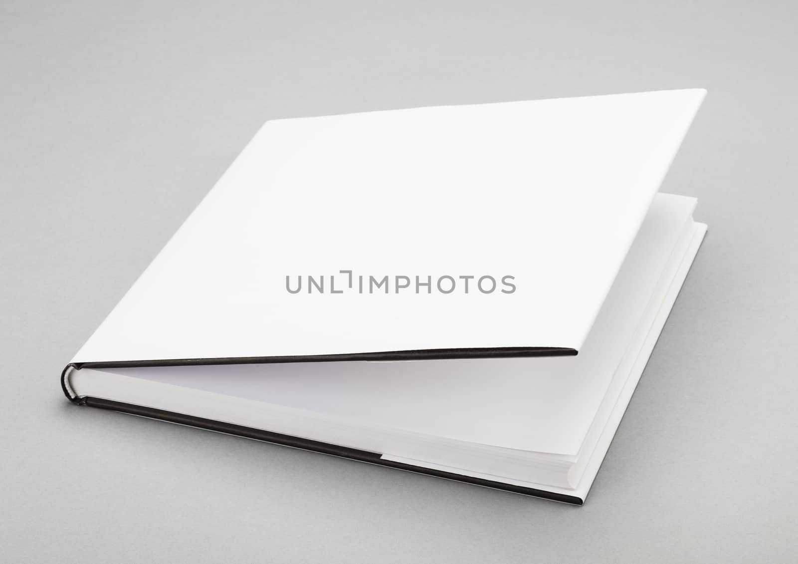 Blank book white cover 8 x 8 in by hanusst