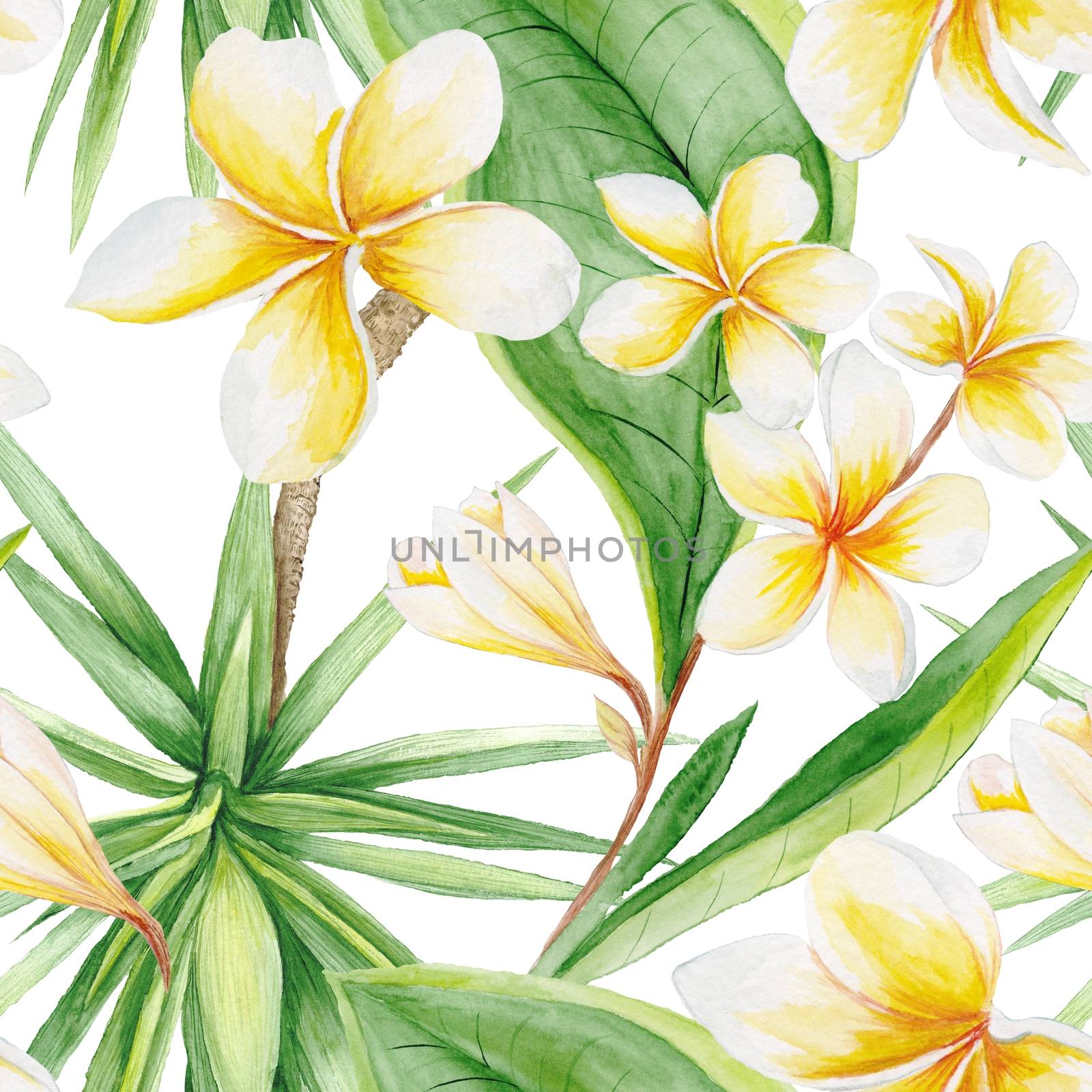 Exotic Plants Pattern by kisika