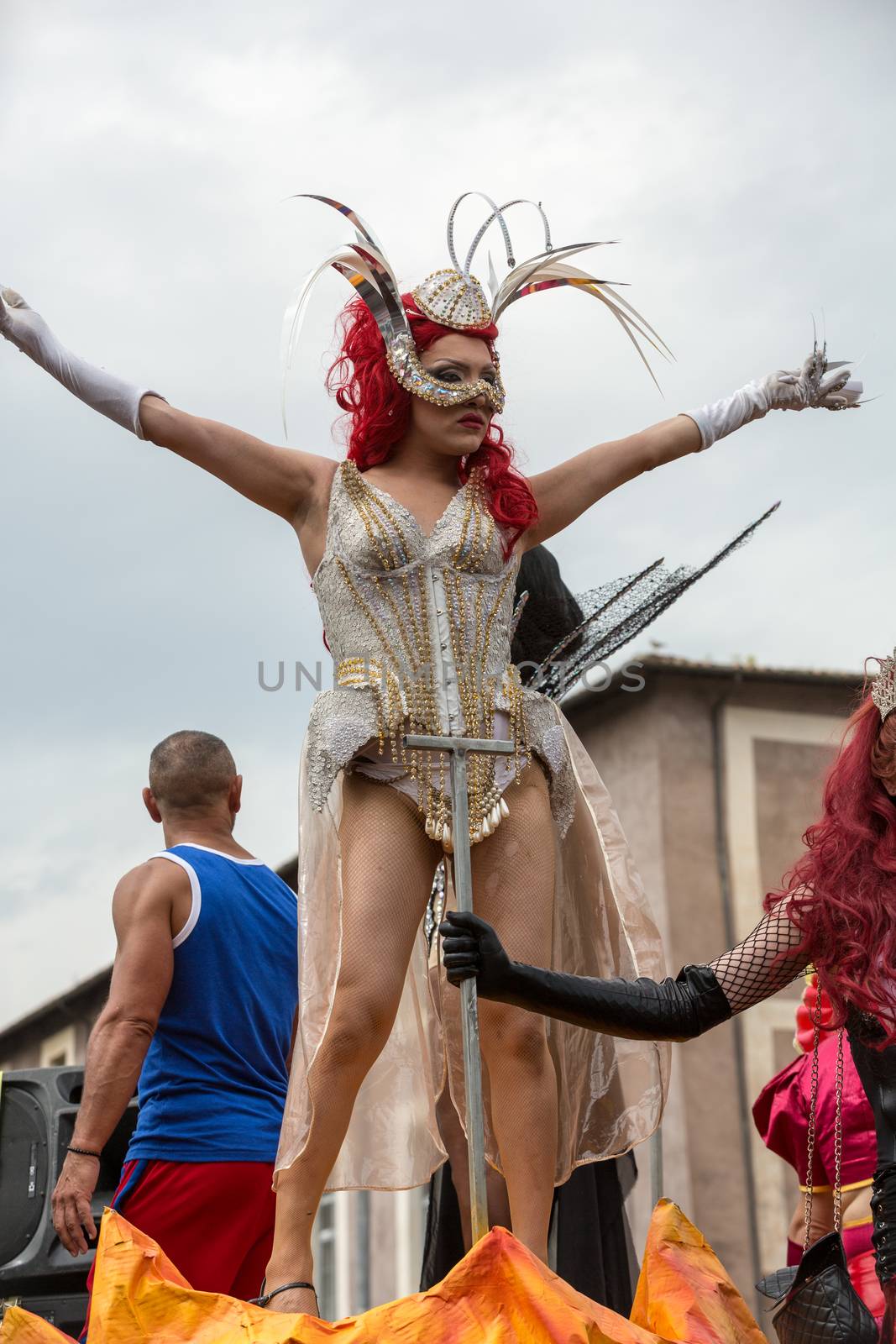  The Rome Gay Pride parade by wjarek