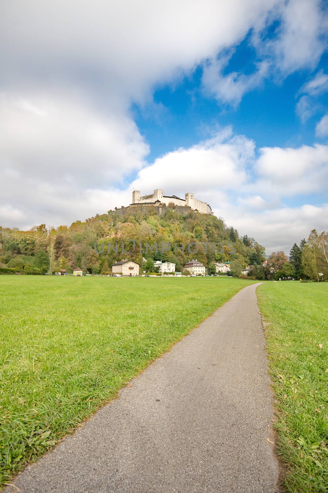 Fortress of Salzburg, Austria by anderm
