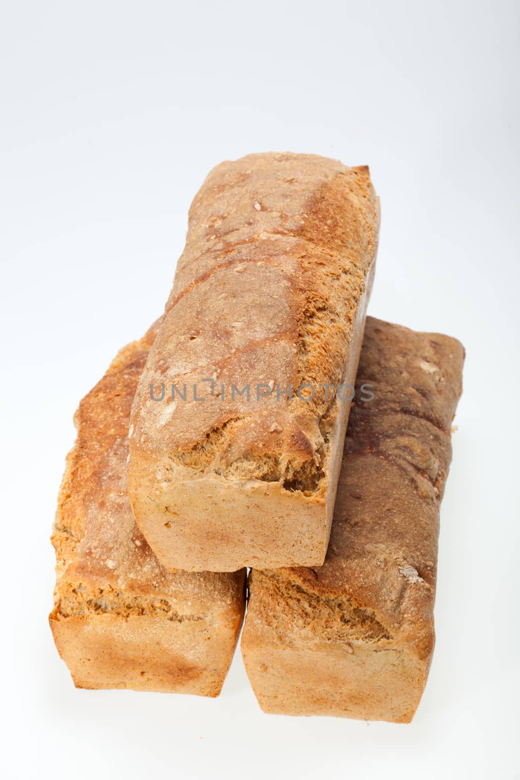 large loaves of bread traditionally roasted by wjarek