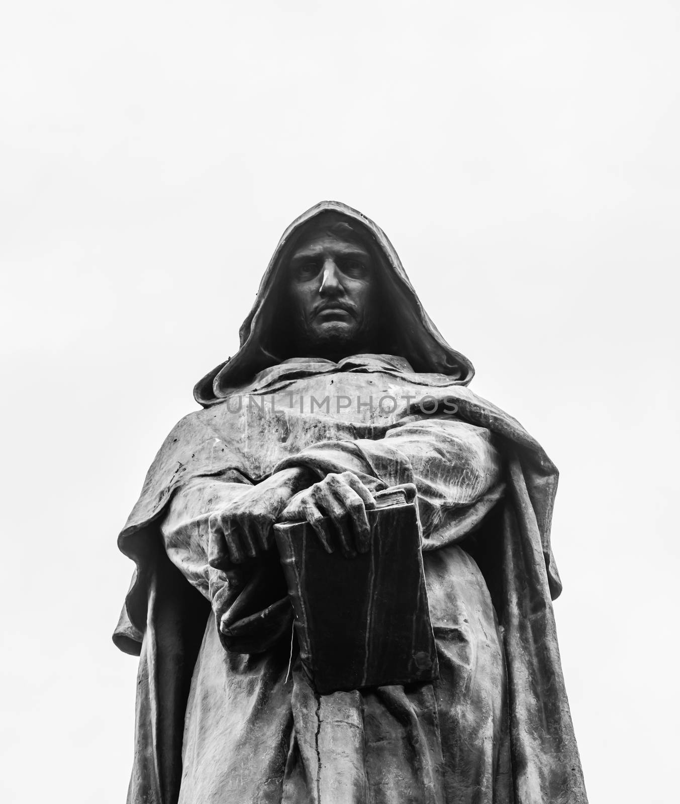 statue of the heretic Giordano Bruno