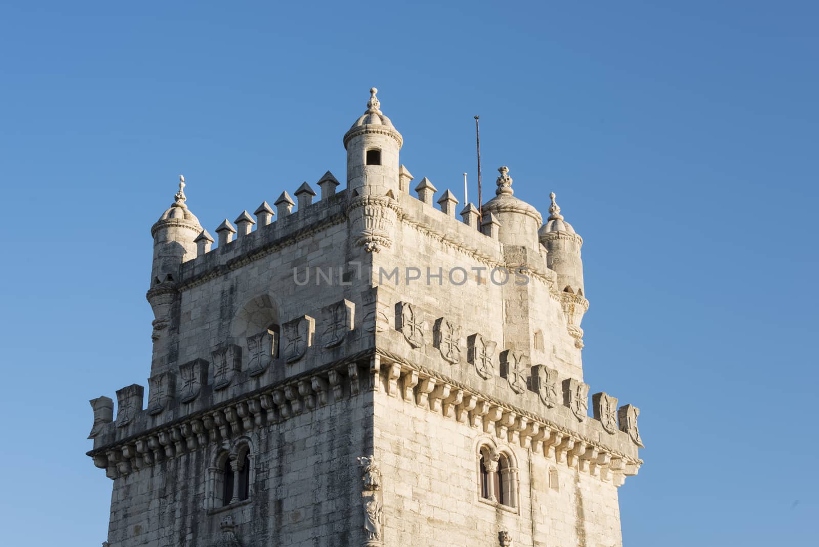 the belem tower in Lisbon Portugal