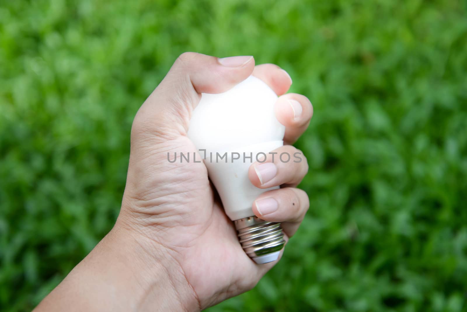 LED bulb - Energy in our hand with lighting