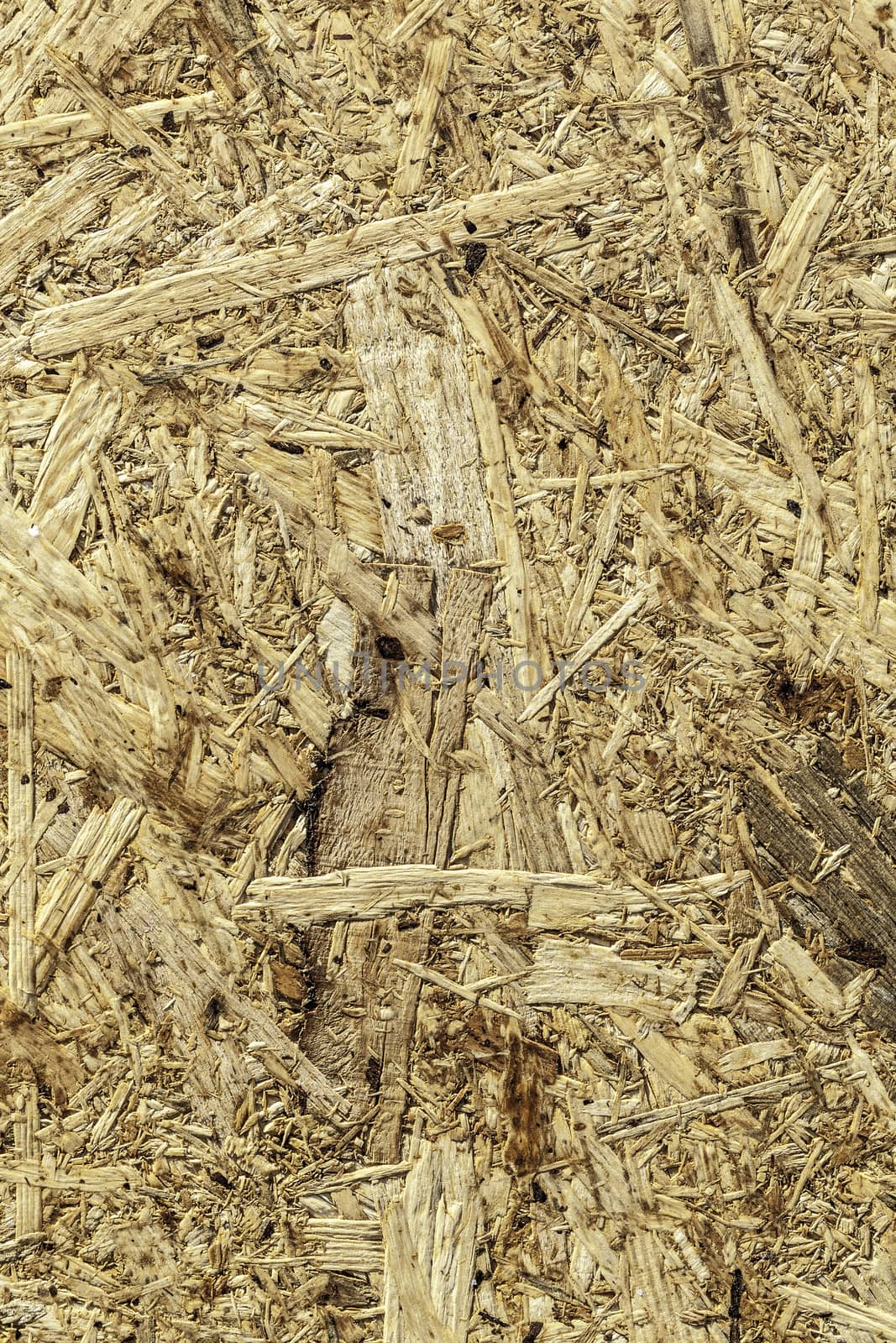 Wood Particle Board. Scraps of wood panel. Wood texture background.