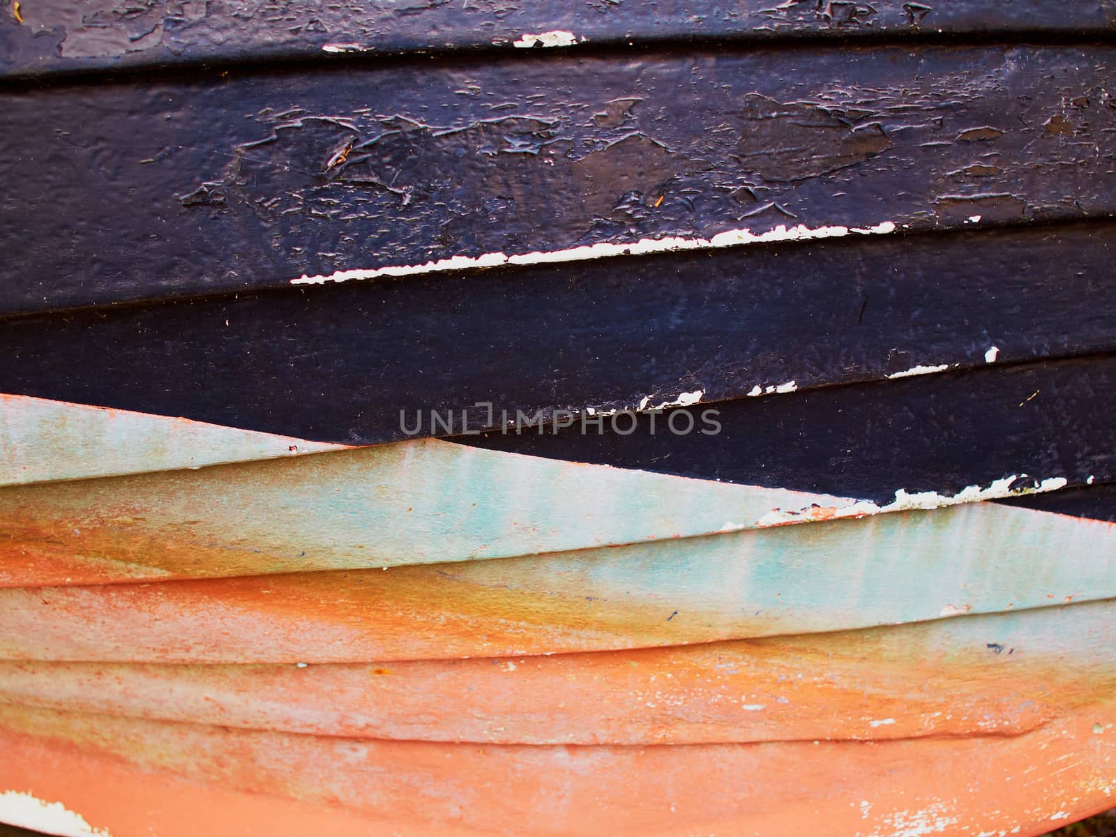 Rusty grunge aged steel iron paint on an old boat texture background    