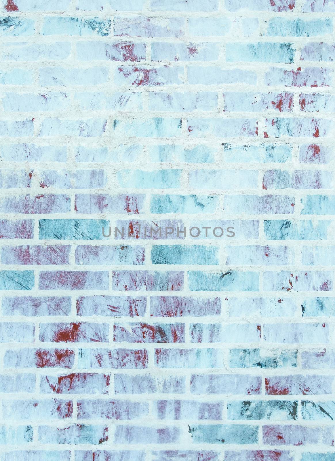 Whitewashed brick wall texture by dutourdumonde