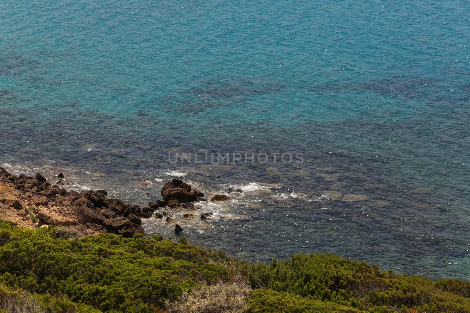 View of a wonderful beach in Sardinia