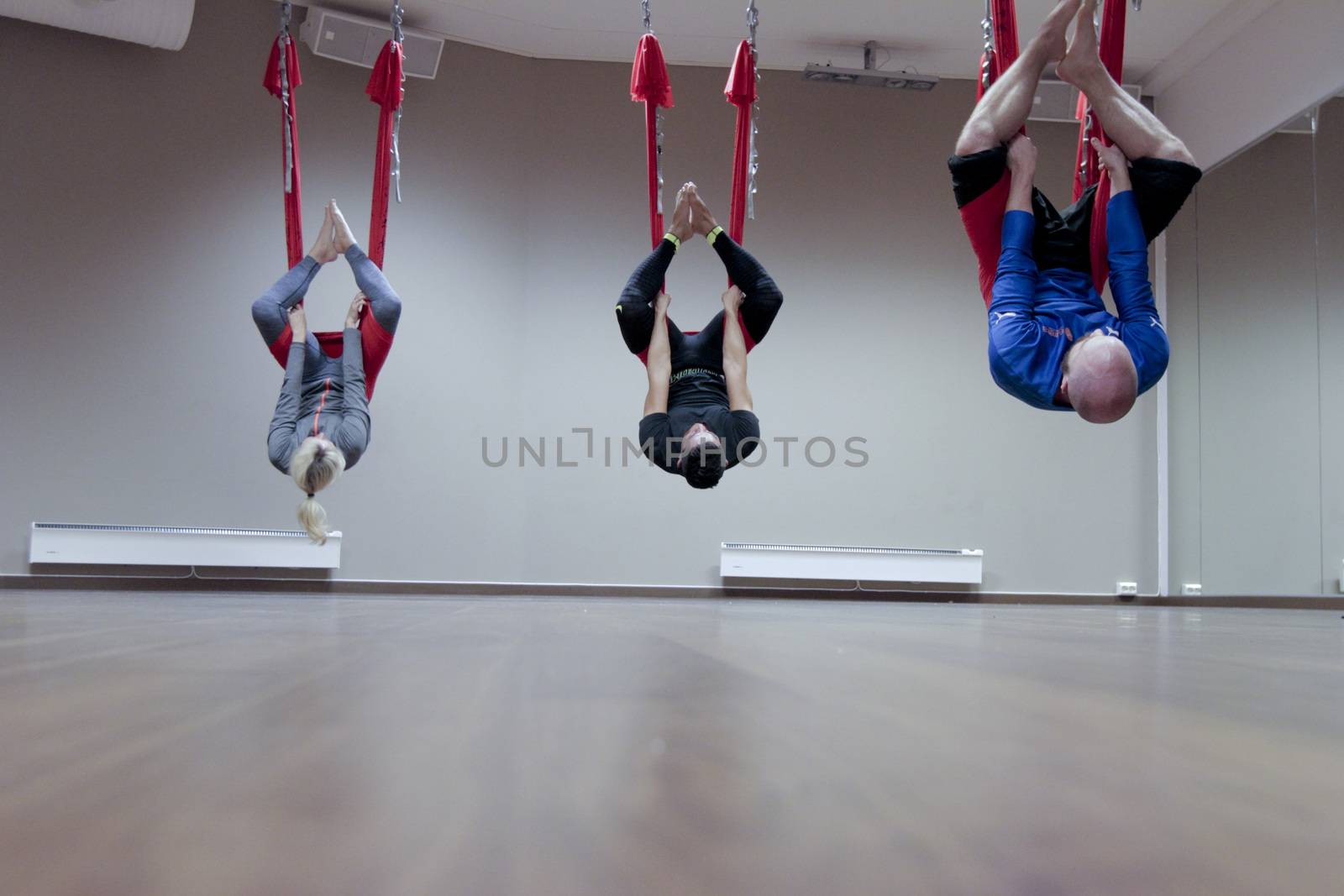 Treningstimen Anti-Gravity Yoga på Sats