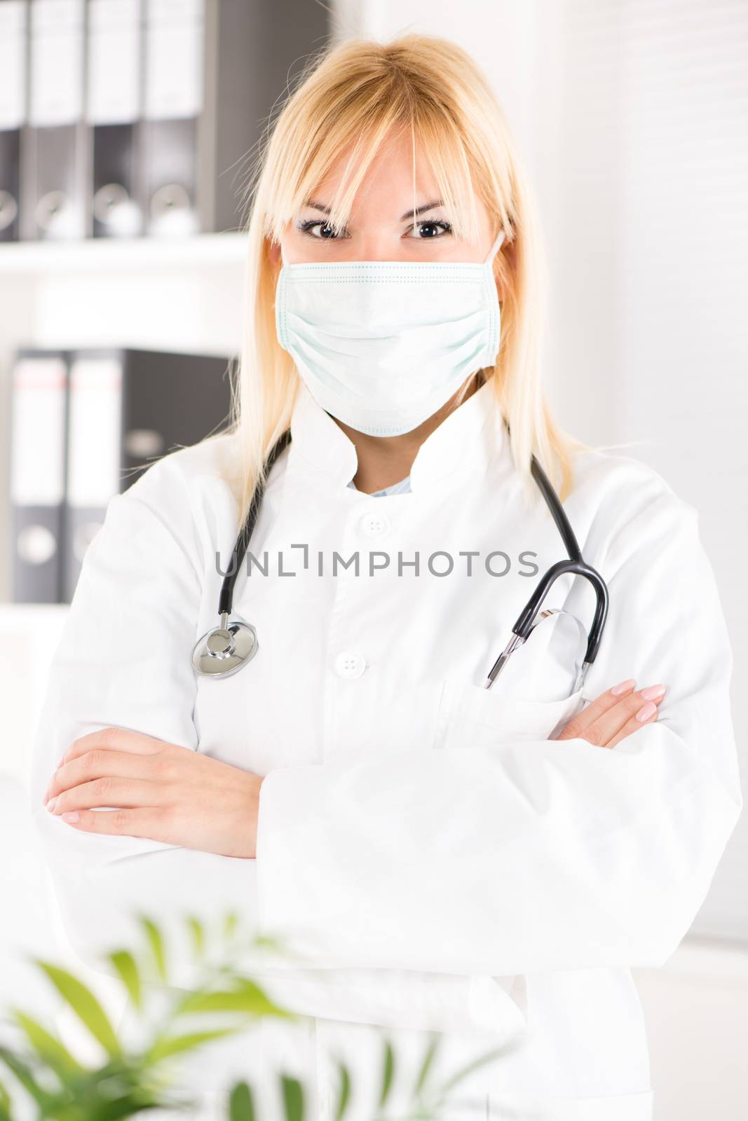 Young Woman Doctor by MilanMarkovic78