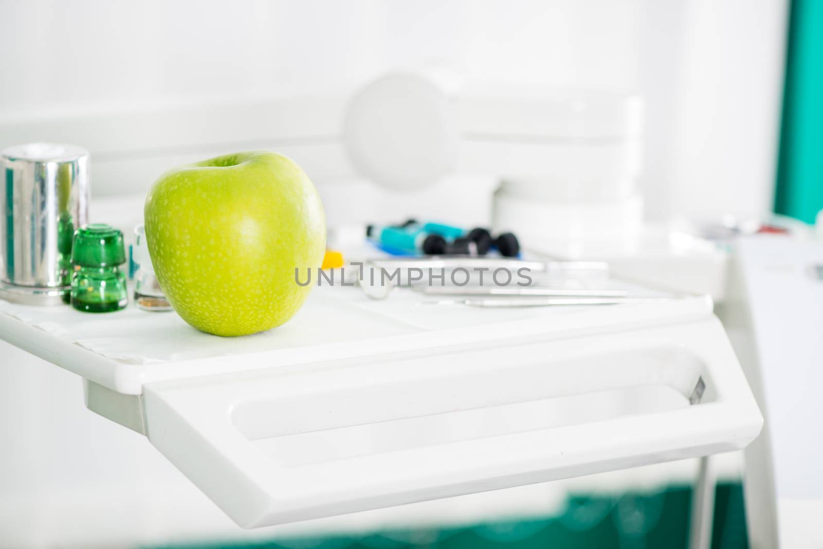 Apple And Dental Equipment by MilanMarkovic78