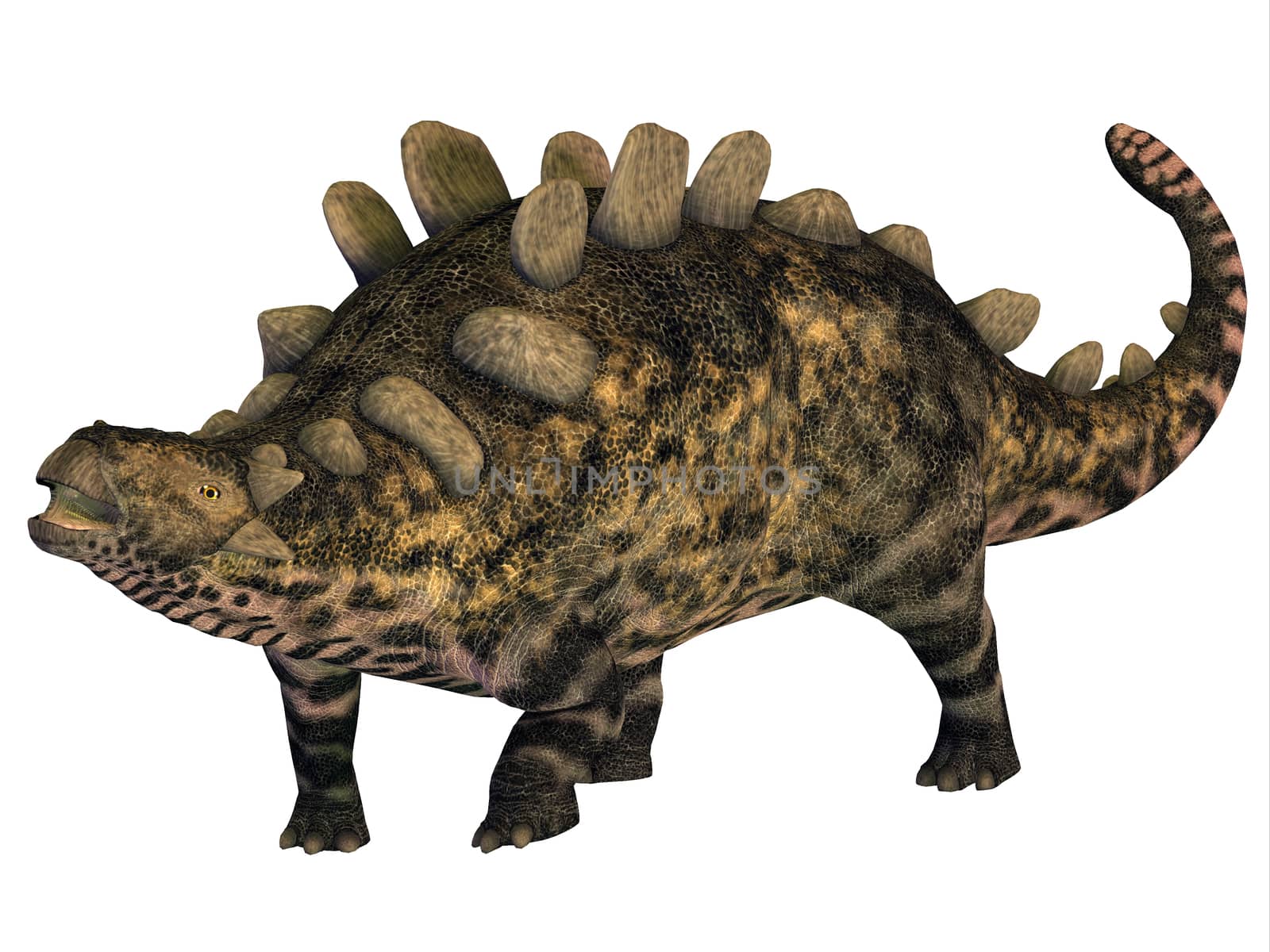 Crichtonsaurus Armored Dinosaur by Catmando