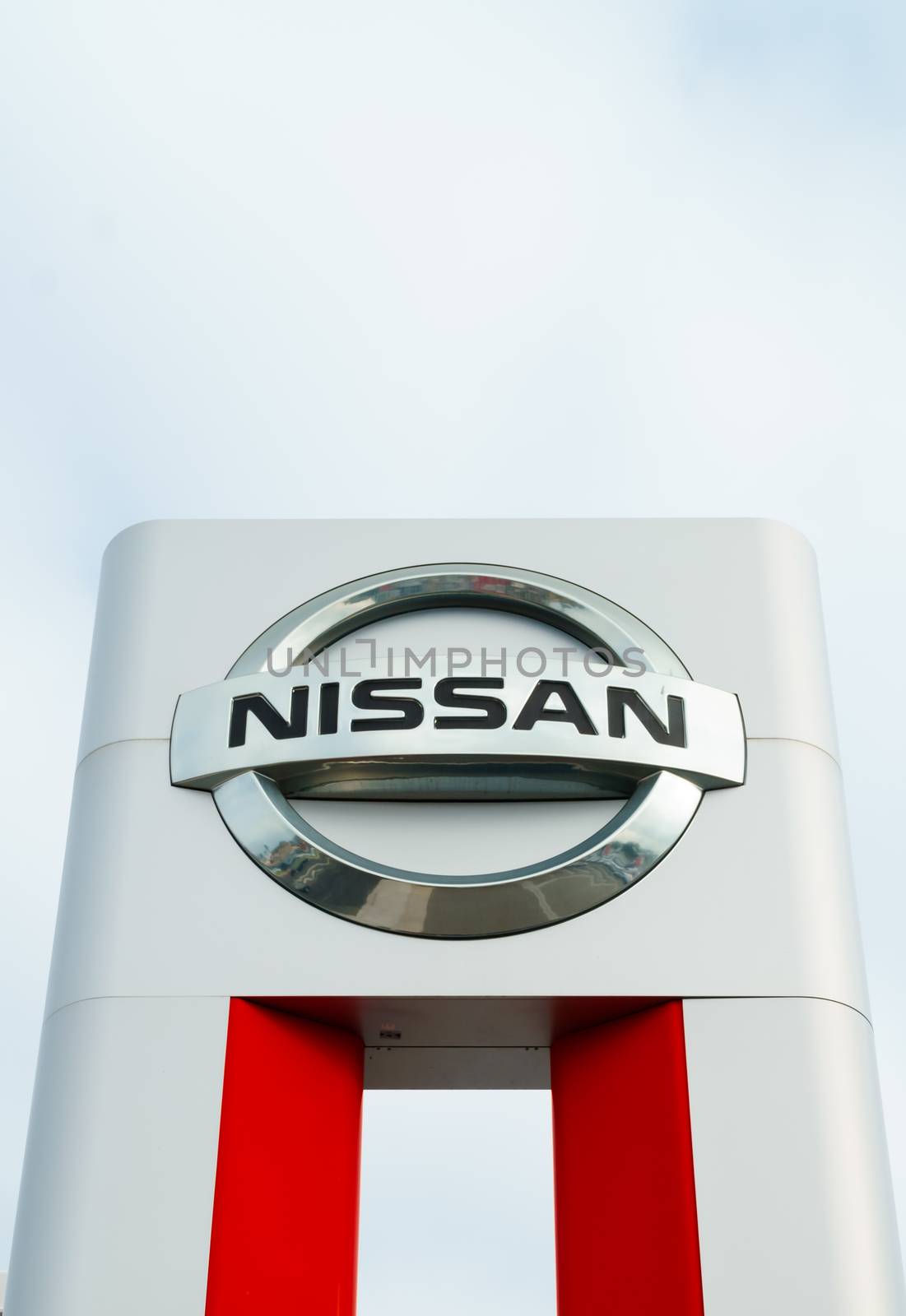  Nissan Motors Automobile Dealership Sign by wolterk