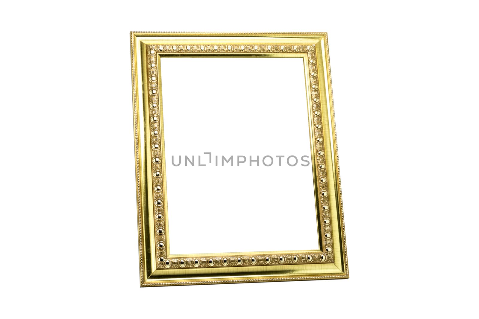 picture frame isolated on white background by teerawit