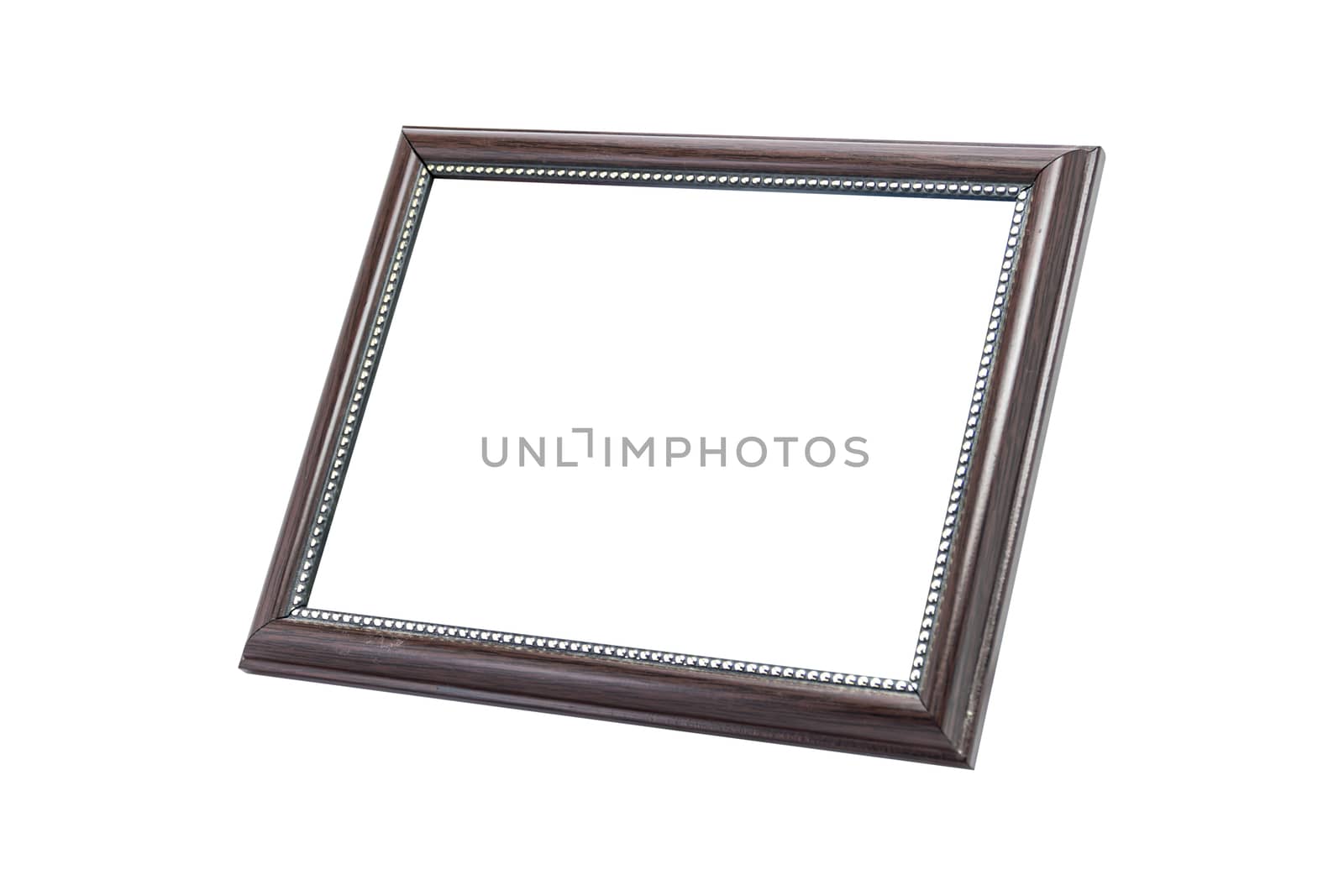 picture frame isolated on white background by teerawit