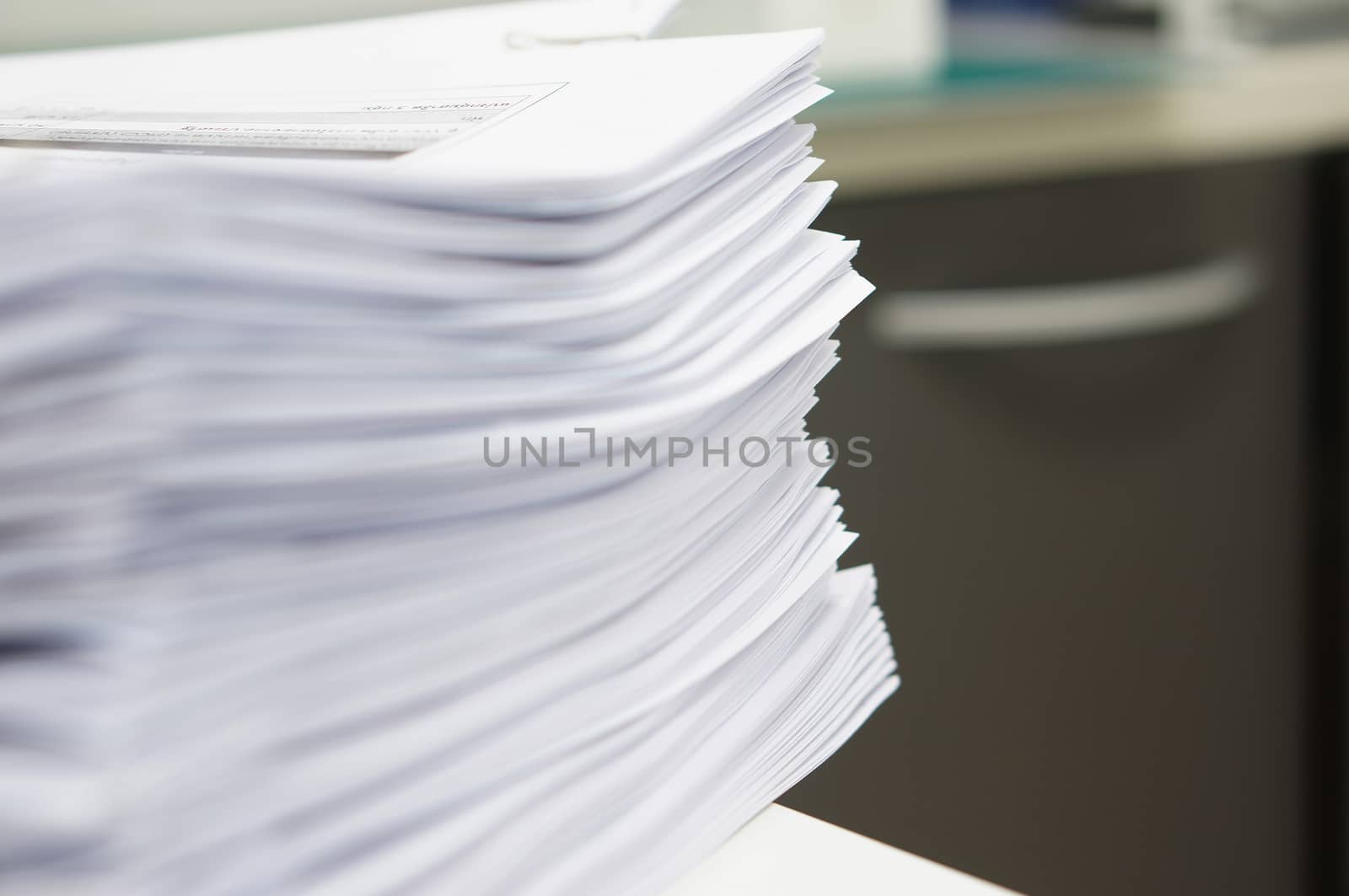 Many copy document at office by ninun