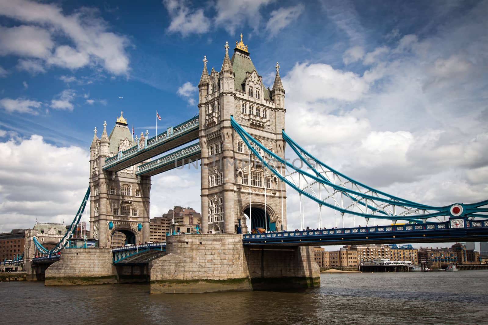 Tower Bridge in London, UK