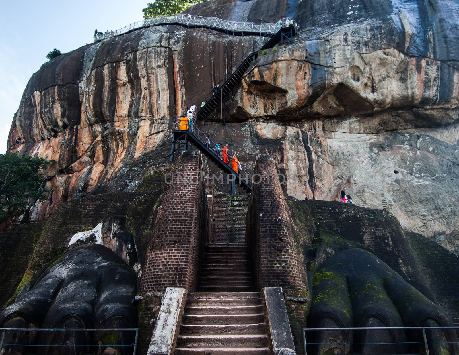 Sigiriya Lion Rock Fortress in Sri Lanka