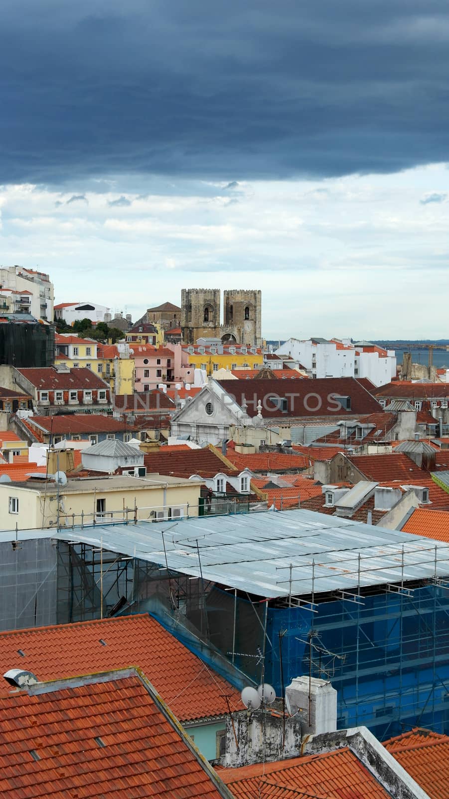 View over the capital city of Portugal, Lisbon