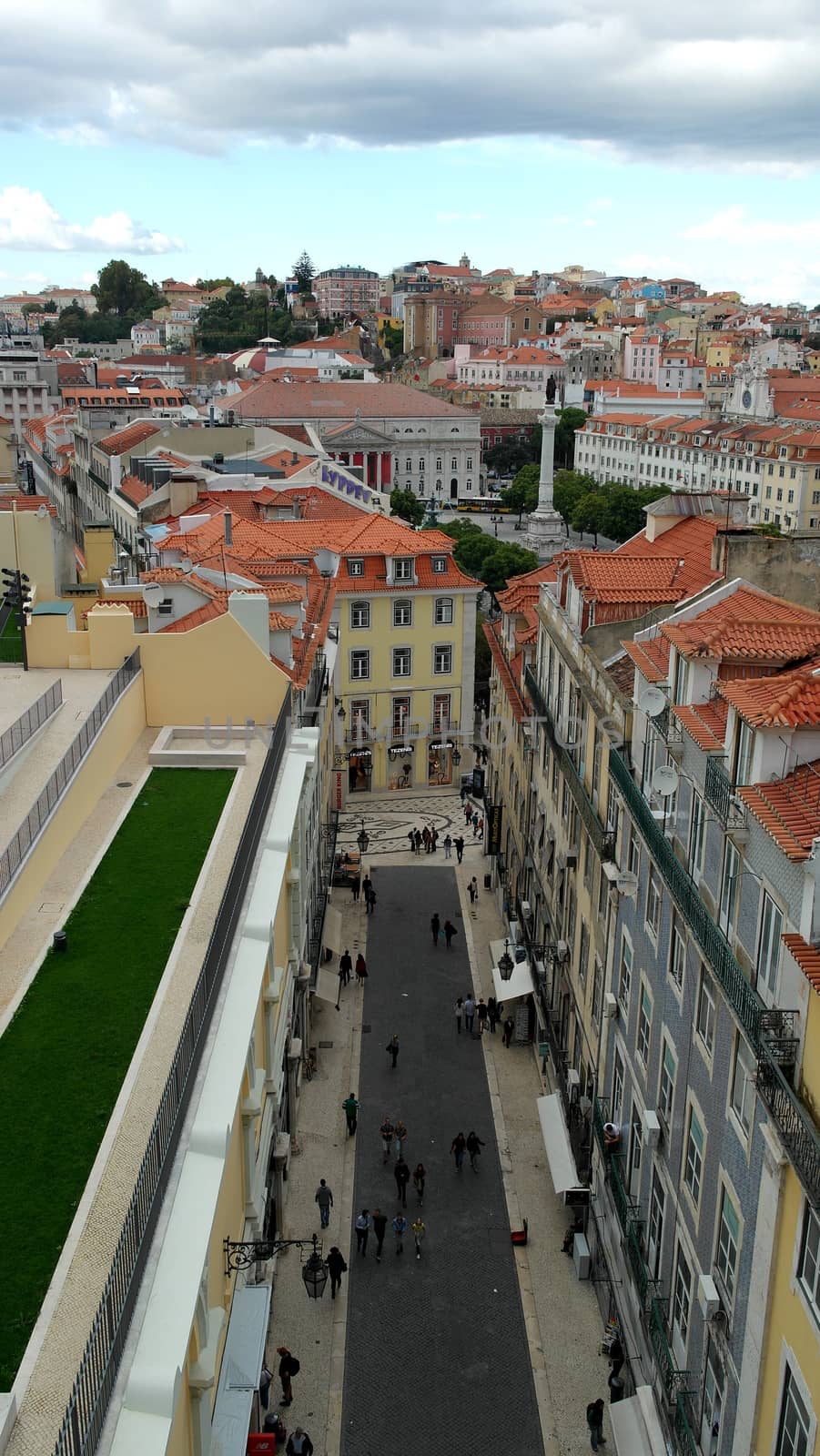 View over the capital city of Portugal, Lisbon