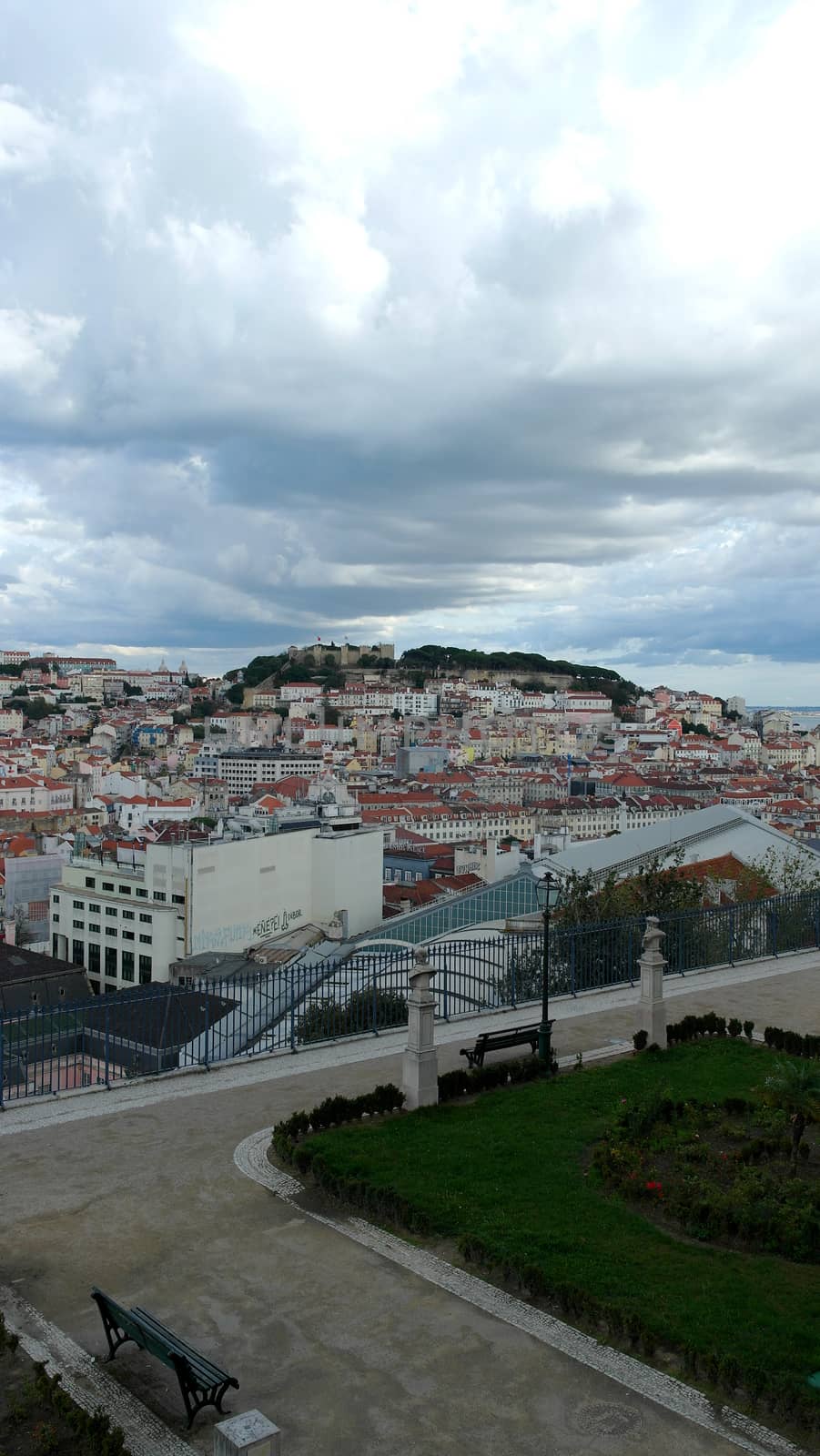 View over the capital city of Portugal, Lisbon