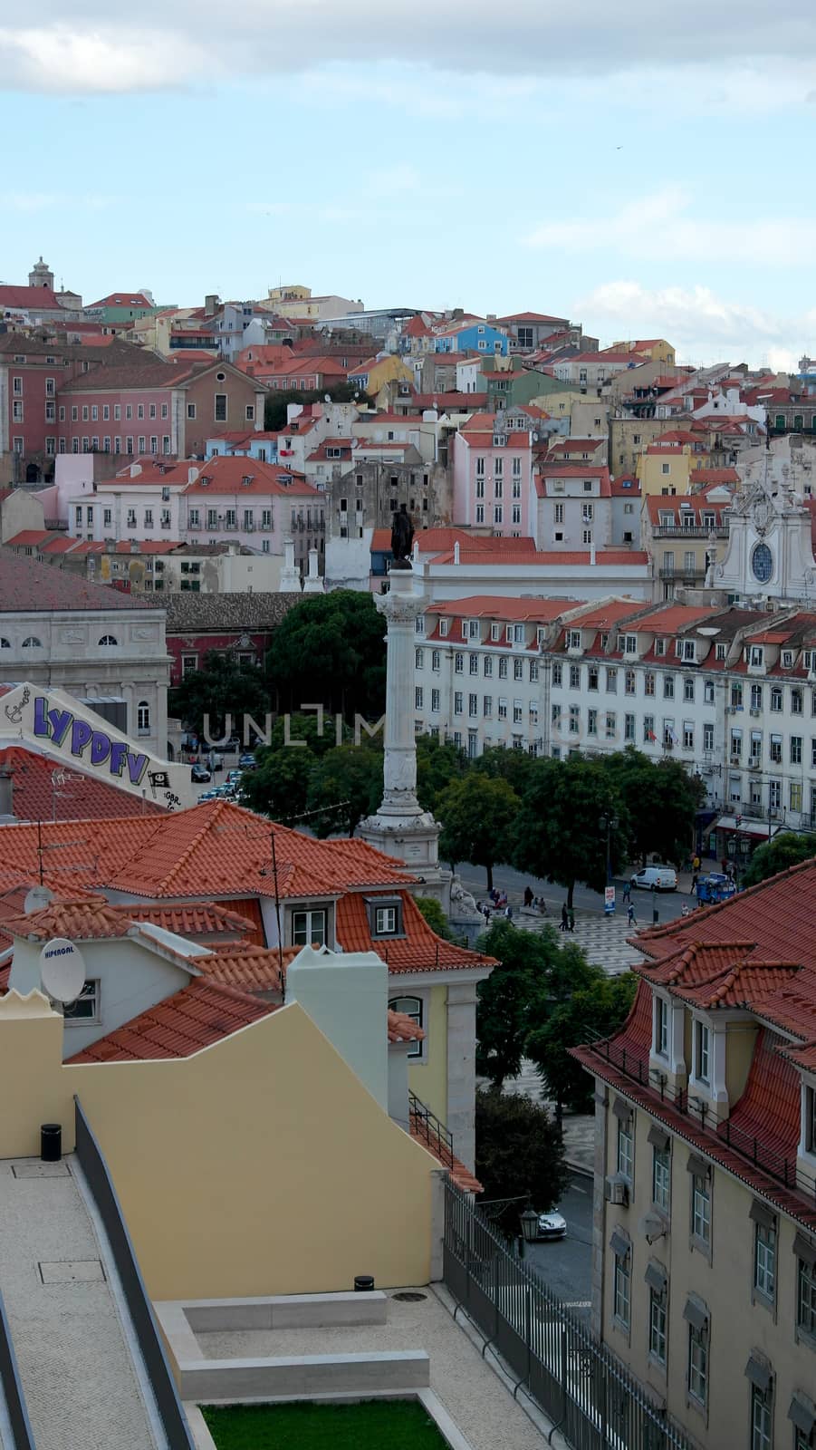 View over the capital city of Portugal, Lisbon