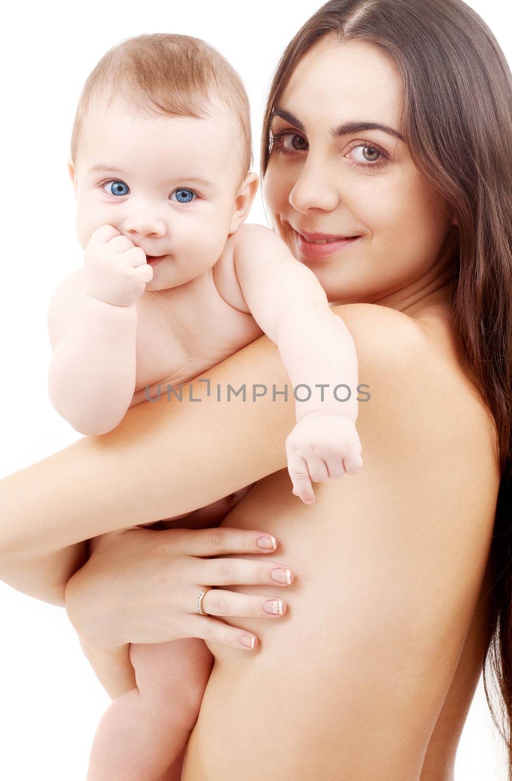 baby and mother by dolgachov