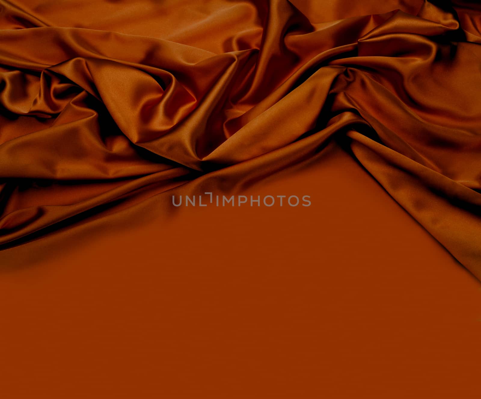 brown chocolate silk fabric background by rudchenko