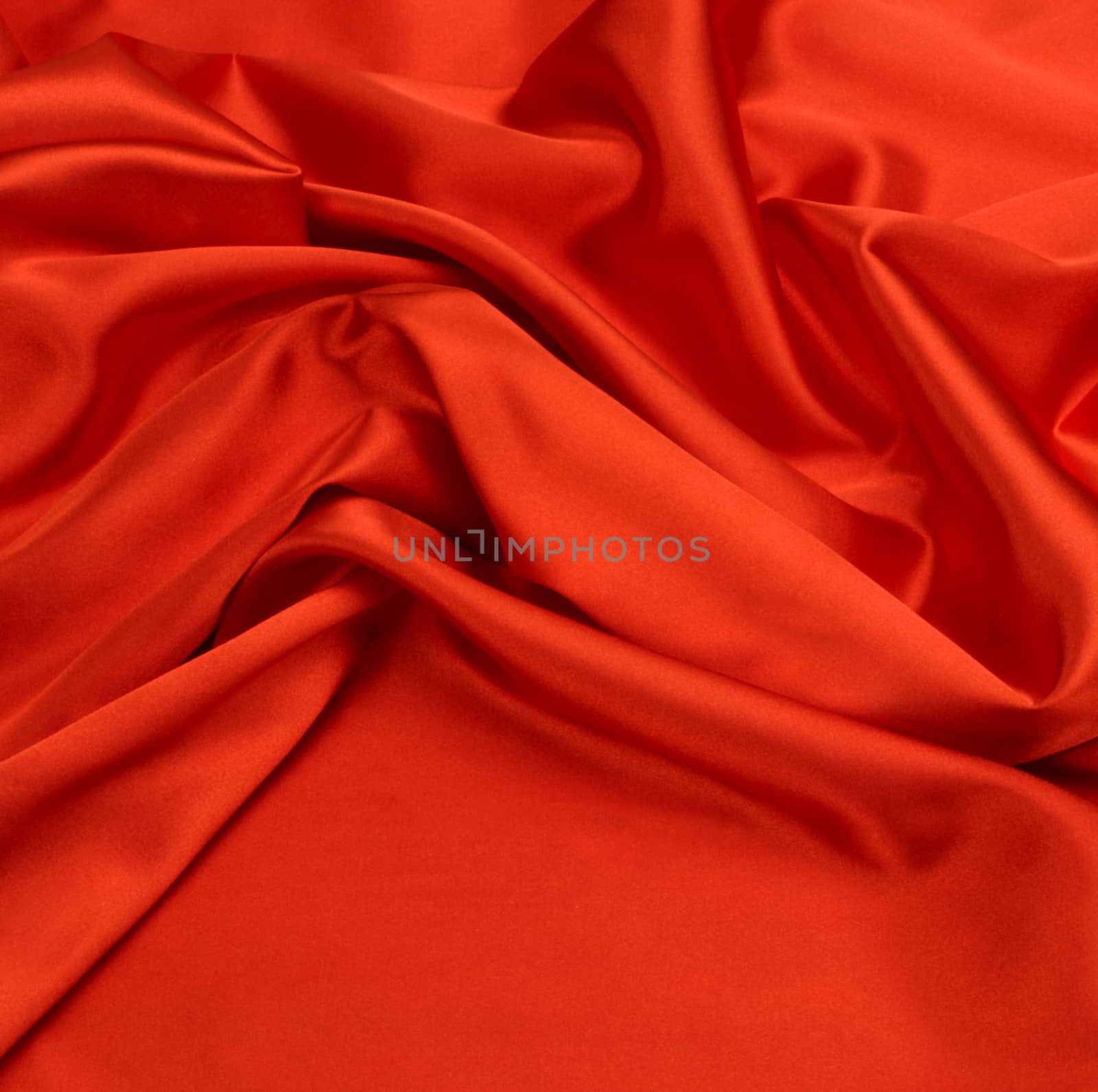 red silk fabric background by rudchenko